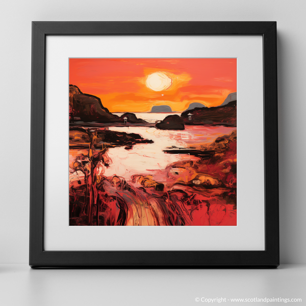 Framed version of Shieldaig Bay