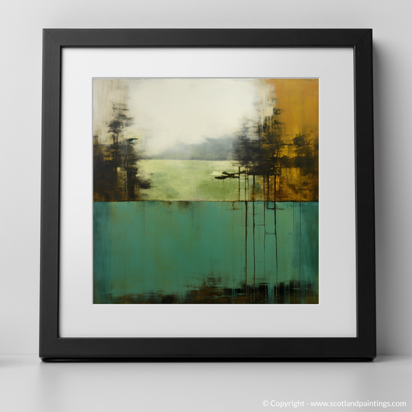 Framed version of Raasay Forest