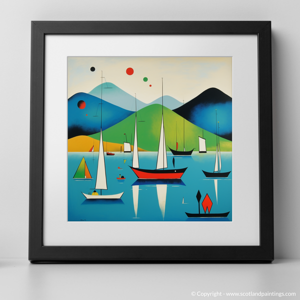 Framed version of Lochranza Harbour