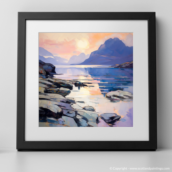 Framed version of Elgol Bay