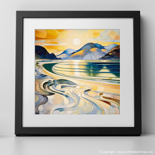 Framed version of Silver Sands of Morar