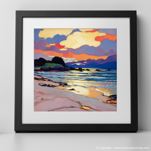 Framed version of Camusdarach Beach