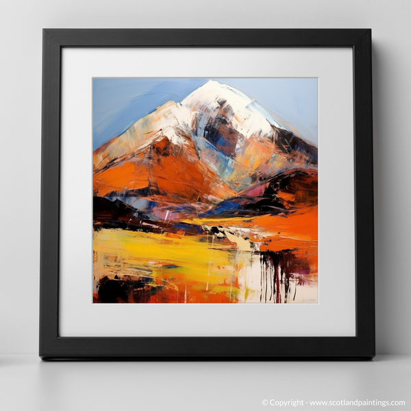 Framed version of Liathach