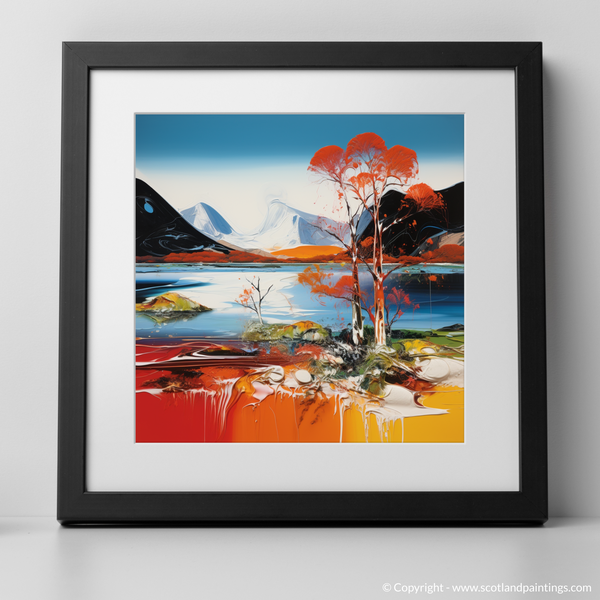 Framed version of Loch Maree