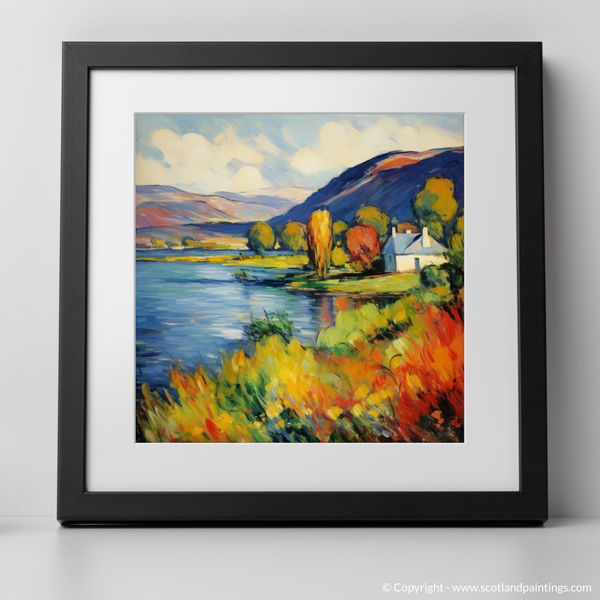 Framed version of Loch Leven