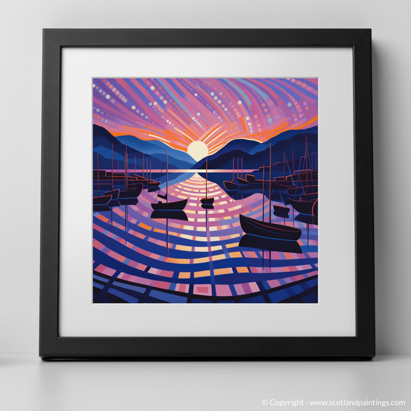 Framed version of Tarbert Marina