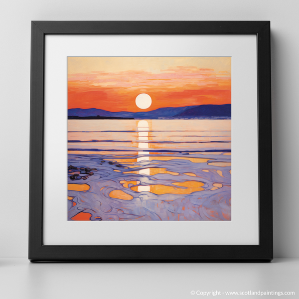 Framed version of Longniddry Beach