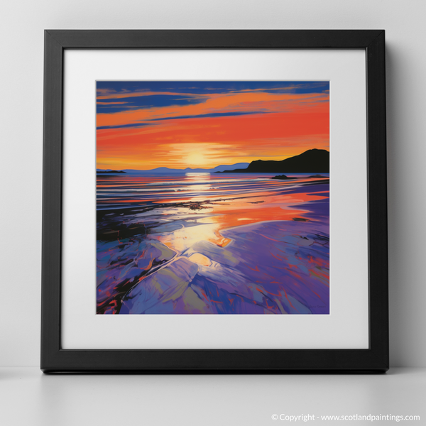 Framed version of Camusdarach Beach