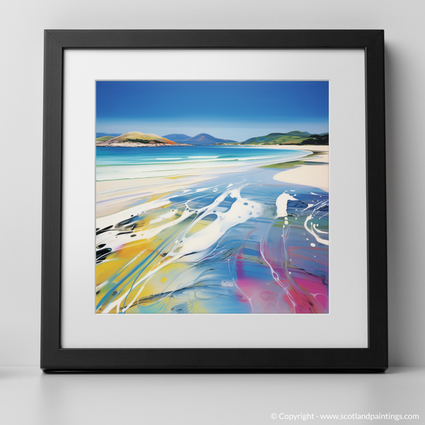 Framed version of Seilebost Beach