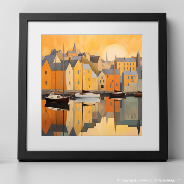 Framed version of Tobermory Harbour