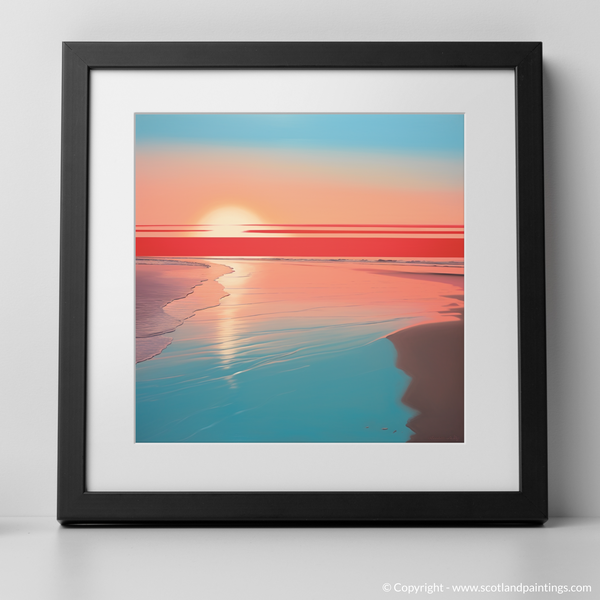 Framed version of St Cyrus Beach