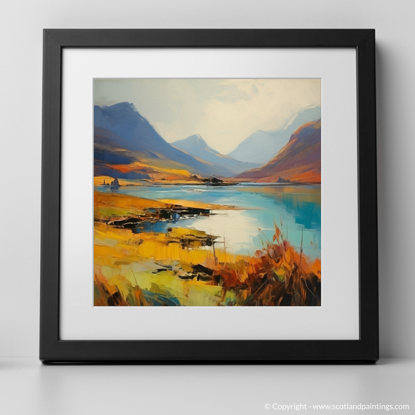 Framed version of Glen Falloch