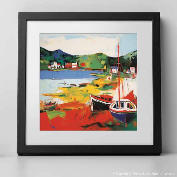 Framed version of Tayvallich Harbour