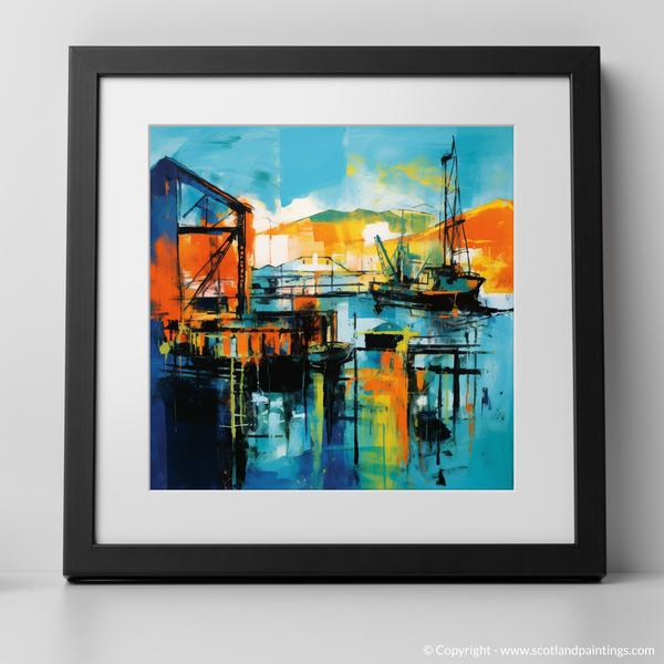 Framed version of Greenock