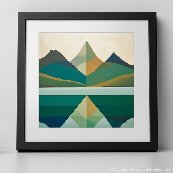 Framed version of Beinn Alligin