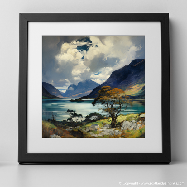 Framed version of Loch Maree