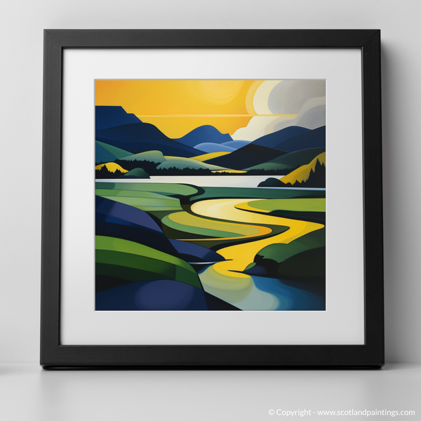 Framed version of Loch Glencoul