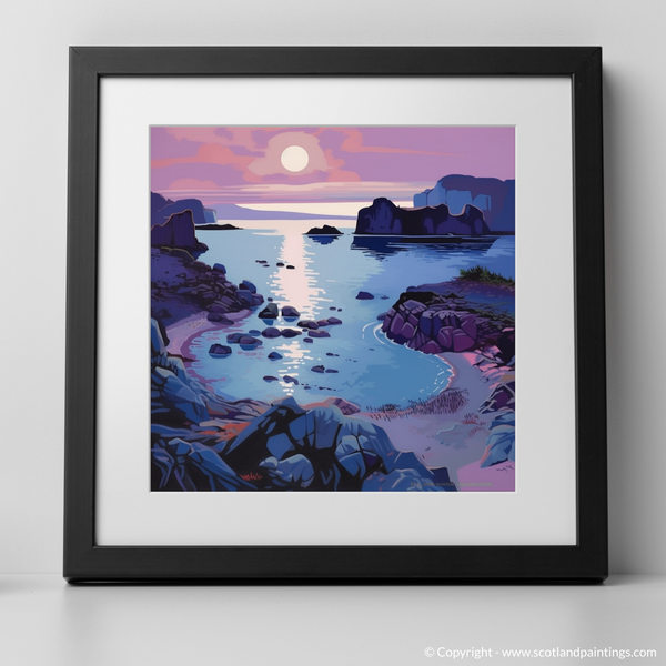 Framed version of Ardtun Bay