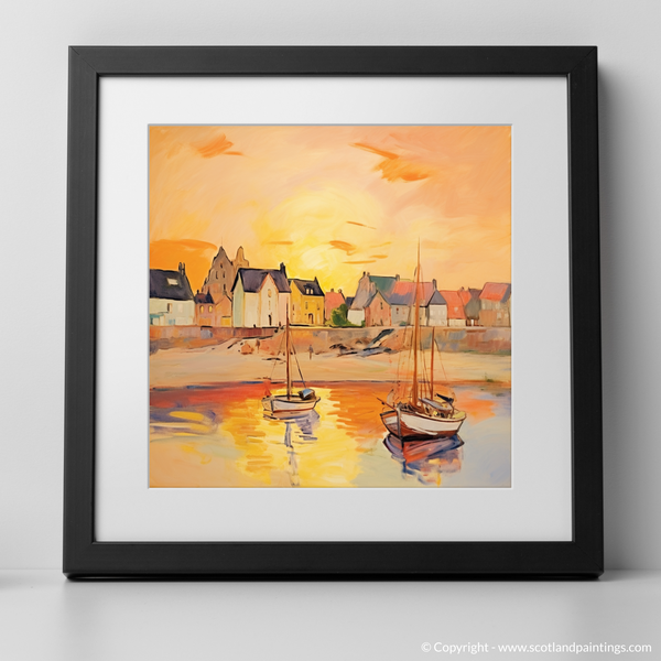 Framed version of North Berwick Harbour