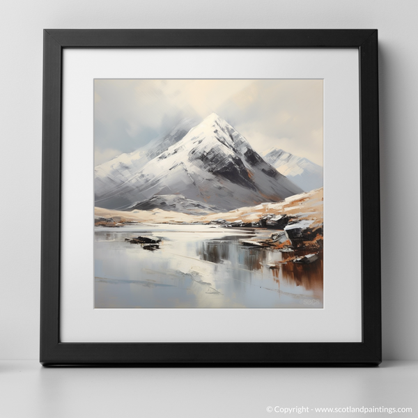 Framed version of Sgurr a' Mhaim