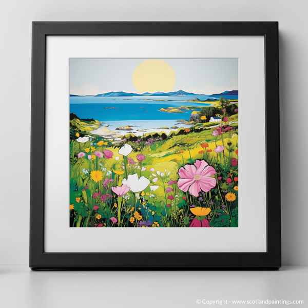 Framed version of Isle of Gigha