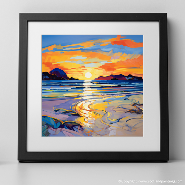 Framed version of Camusdarach Beach