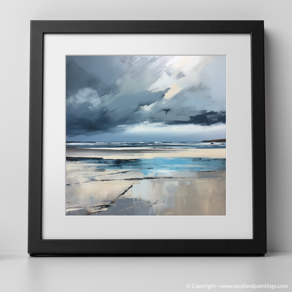 Framed version of Lunan Bay