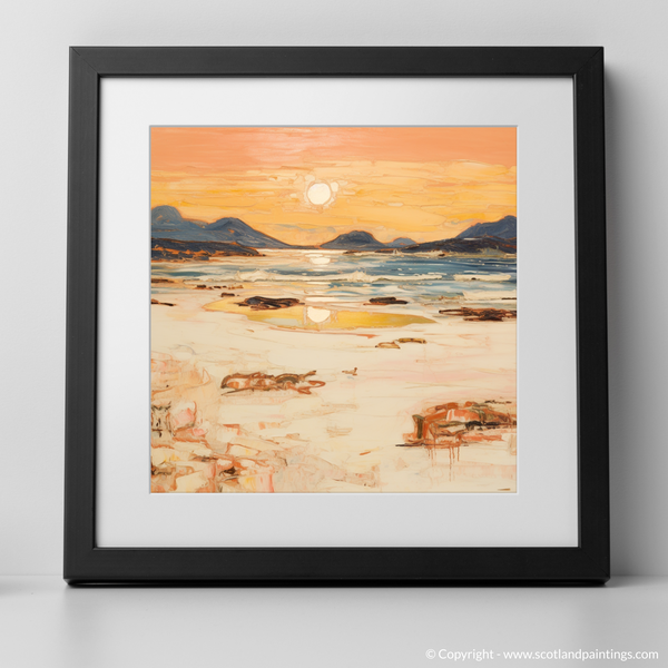 Framed version of Mellon Udrigle Beach