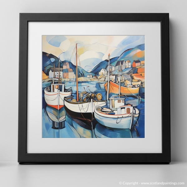 Framed version of Gairloch Harbour