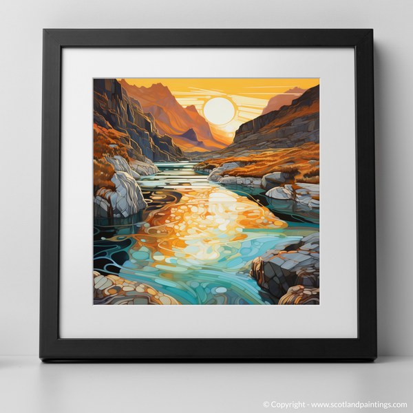 Framed version of Isle of Skye