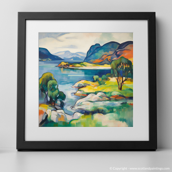 Framed version of Shieldaig Bay