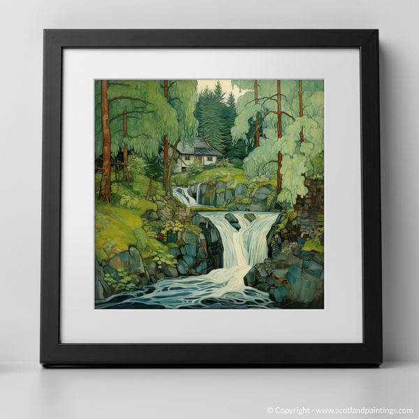 Framed version of Bonaloch Falls