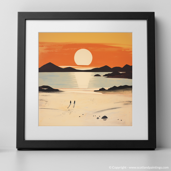 Framed version of Mellon Udrigle Beach