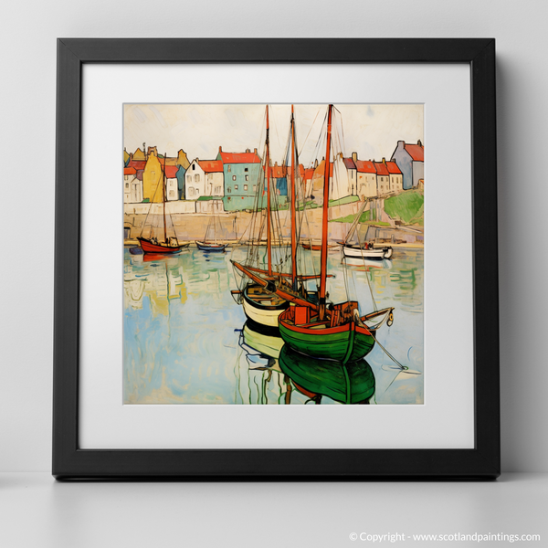 Framed version of Eyemouth Harbour