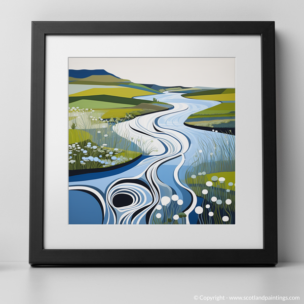 Framed version of River Spey