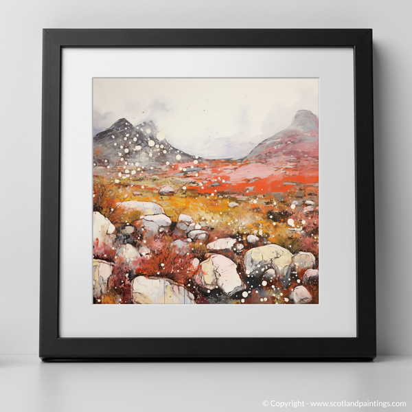 Framed version of Cairngorm Mountains