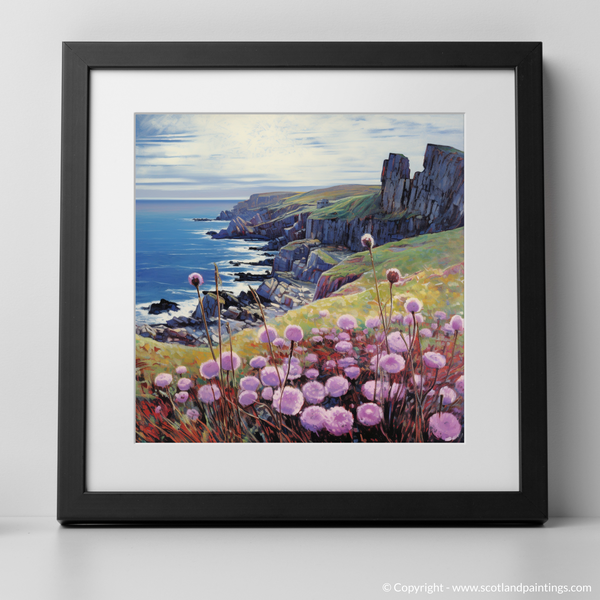 Framed version of St Abbs Head