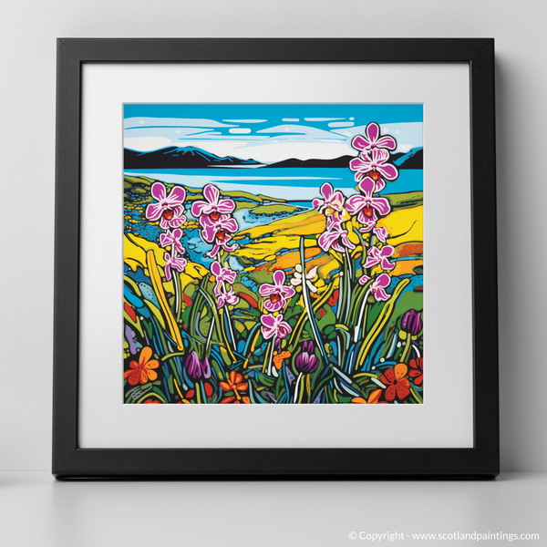 Framed version of Machair of Uist