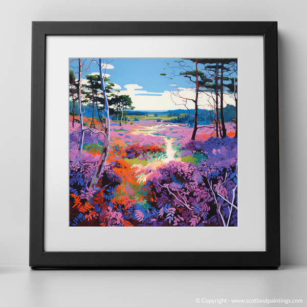 Framed version of Galloway Forest Park