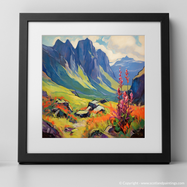 Framed version of Glen Coe