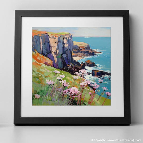 Framed version of St Abbs Head