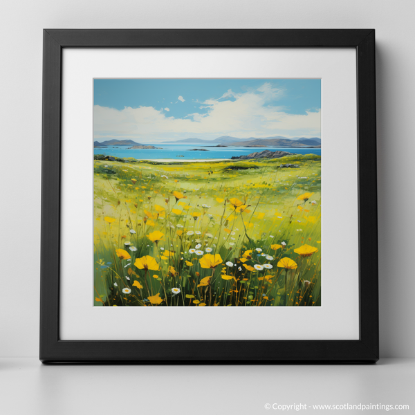 Framed version of Outer Hebrides