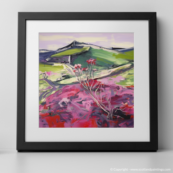 Framed version of Pentland Hills