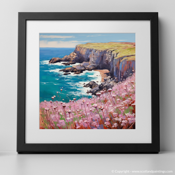 Framed version of St Abbs Head