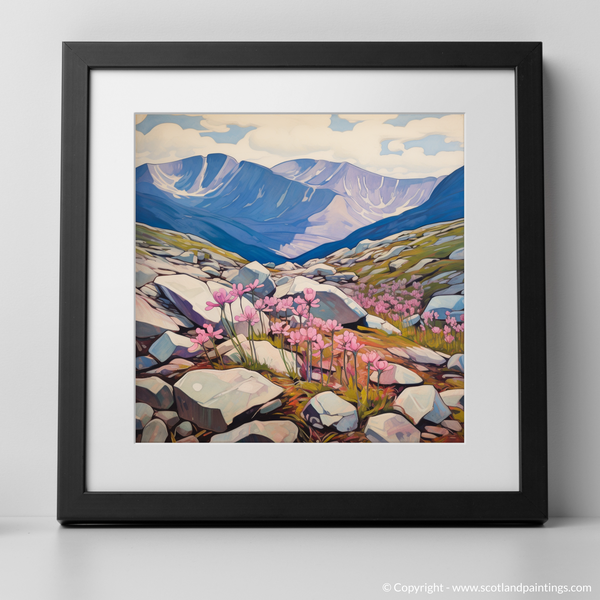 Framed version of Cairngorm Mountains