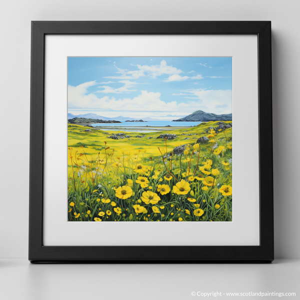 Framed version of Outer Hebrides