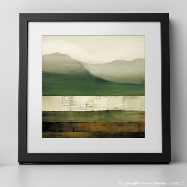 Framed version of Torridon Mountains