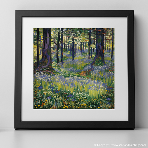 Framed version of Bluebells