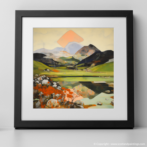 Framed version of Beinn Eighe