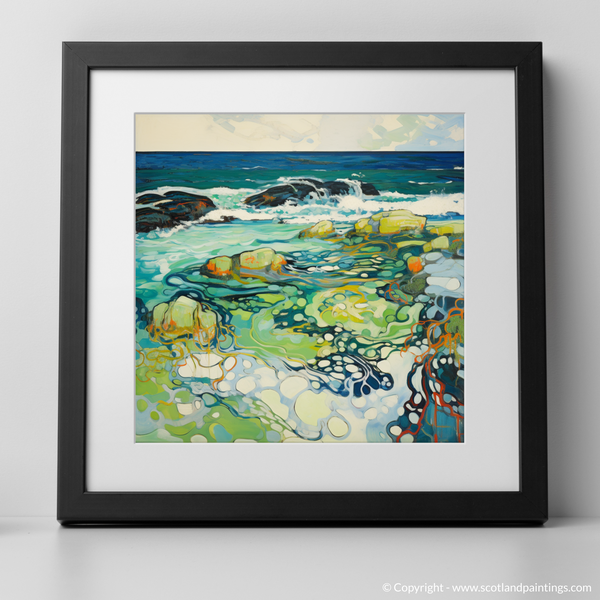 Framed version of Achmelvich Beach